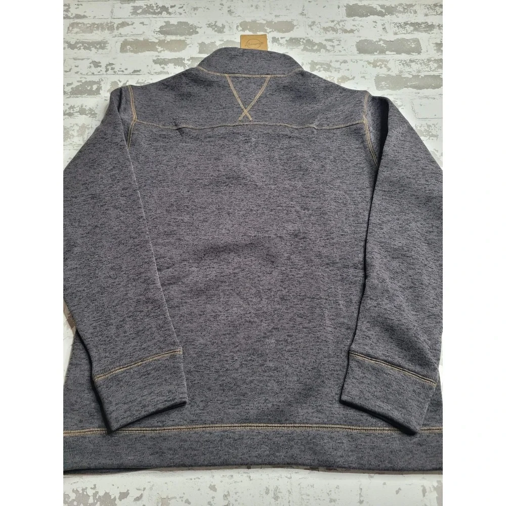NWT Weatherproof Vintage Men's 1/4 Zip Pullover Medium Gray NEW‎